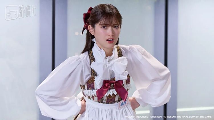 松村沙友理，饰演 女仆店店员 新城葵