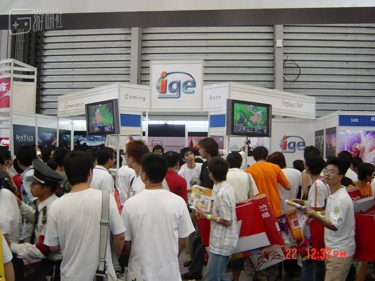 IGE还曾参展过ChinaJoy（图源华盛顿时报）