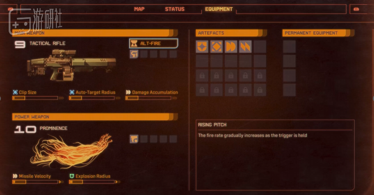 除了武器，《沙罗周期》的强化基本不涉及机制