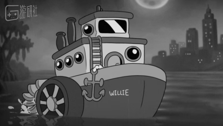 还大大方方地把“汽船威利号”给加上了