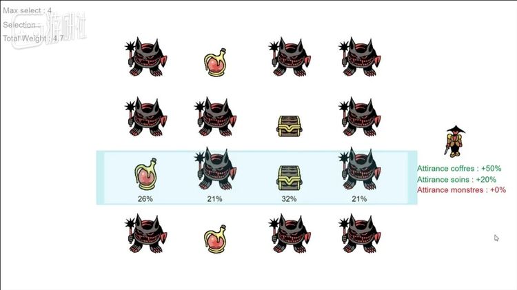 最早加上概率的Demo