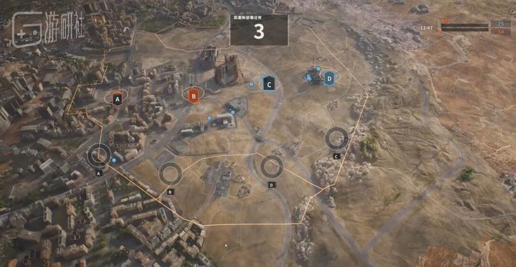 10V10模式的地图面积更大、据点更多