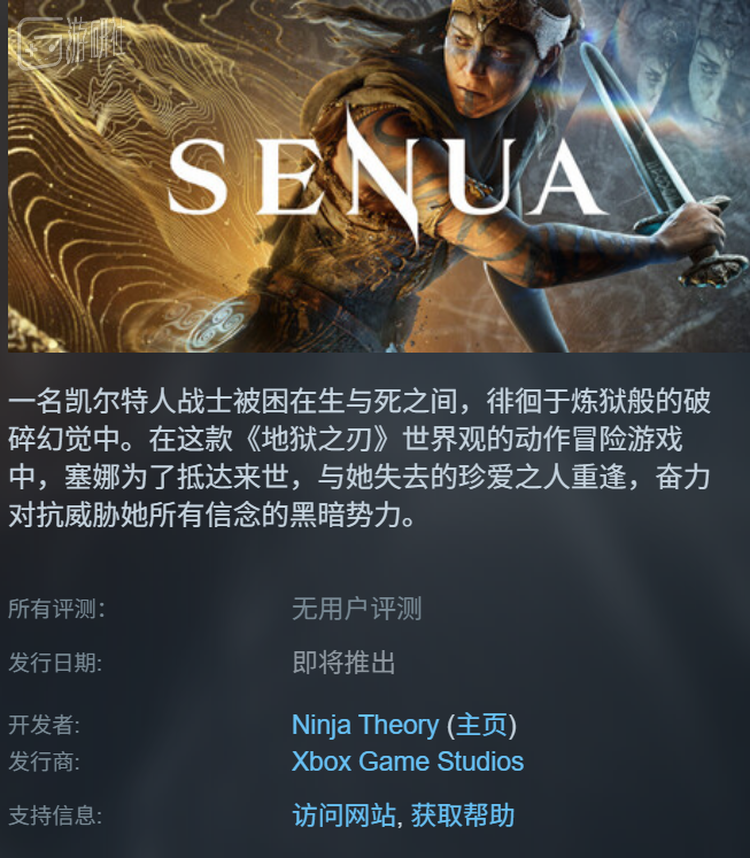 游戏当时已上线Steam页面