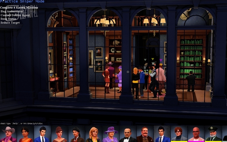 狙击手玩家的视角