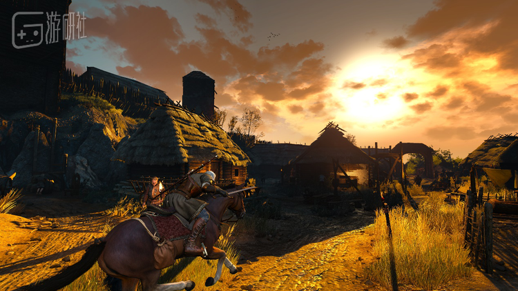 美如油画的《巫师3·狂猎》 本人截图