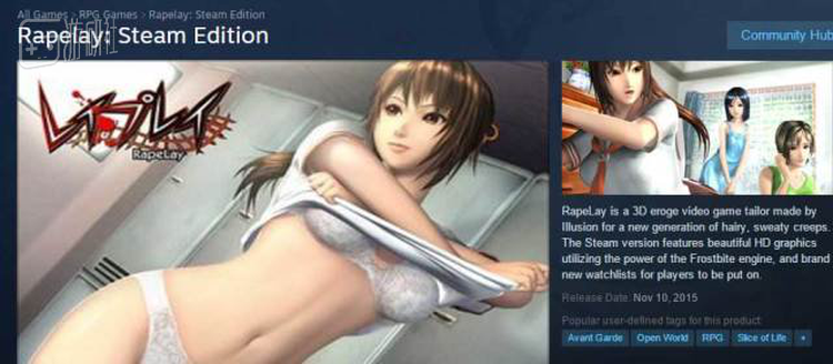 Rapelay Steam版（洋葱游戏出品）