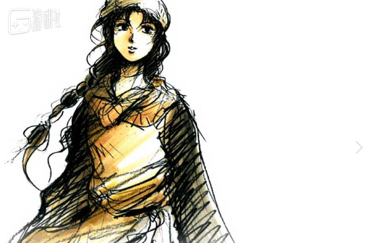 女主角林莎花原画 画风与如龙类似