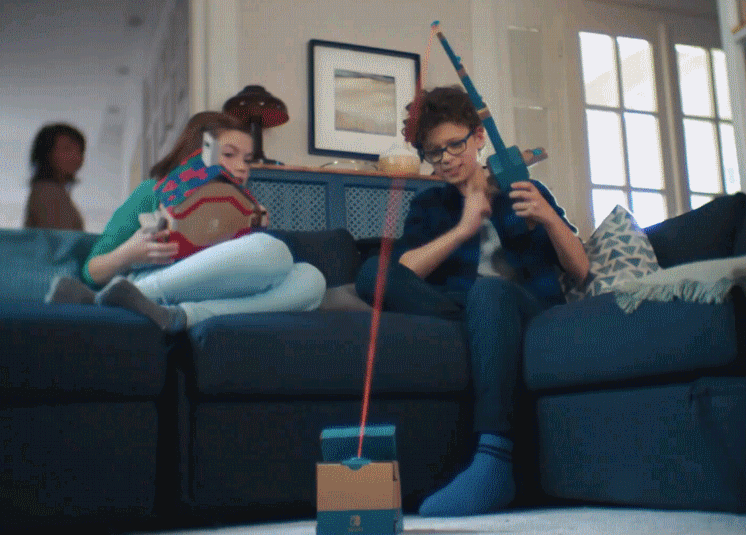 LABO中的钓鱼小游戏