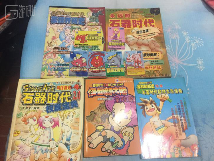 自己收藏的攻略书和小部分点卡