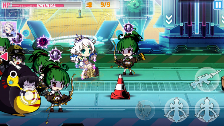 染了发，带了特殊抗性的僵尸娘弓箭手，战斗力倍增