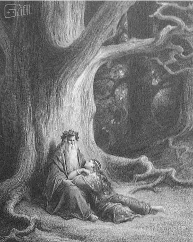 梅林与薇薇安幽会