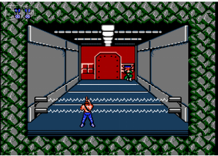 能玩到《魂斗罗》的第二关就是当时年幼的我的极限了