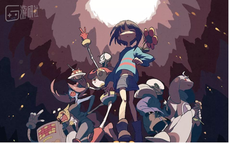 ▲《Undertale》同人创作