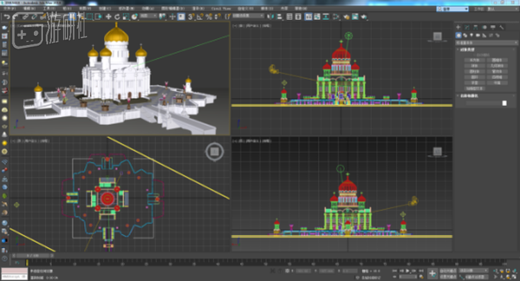 笔者使用的3dsmax2018软件。和maya一样，它们都是目前最强大的3D设计软件