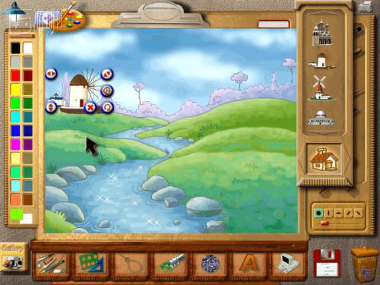 【想当年，笔者也是个响当当的画家（大雾）】