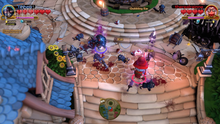 咦？可爱风的话，地板上这些红红的是？