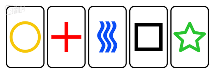 齐讷卡片的图案。图片来源：维基百科。