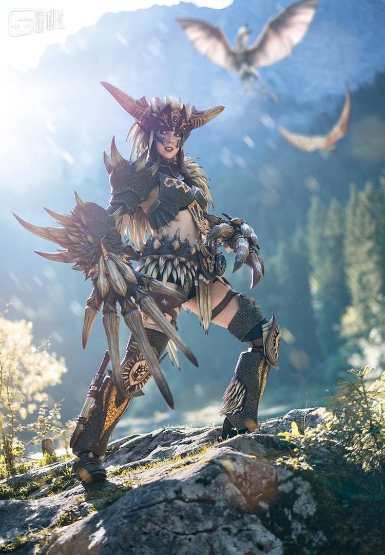 比如说这种怪猎装