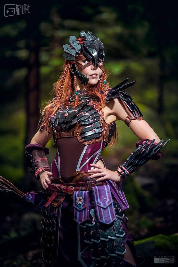 《地平线：零点黎明》的Aloy