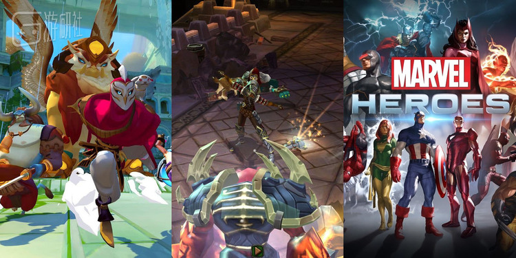 恰好也都是主打多人的RPG