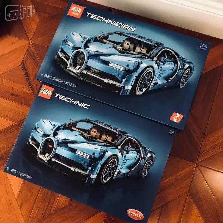 乐高和乐拼玩具对比图（via极果）