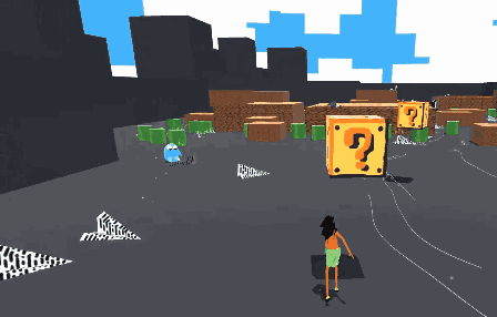 当然，问号块还是能顶出金币