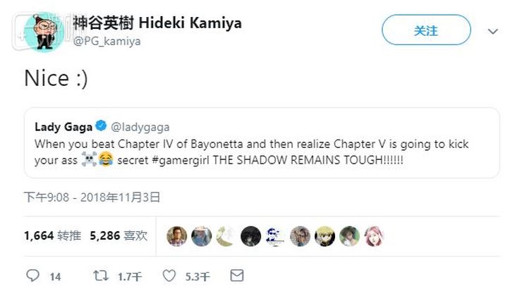 “谢谢你玩我们的游戏”