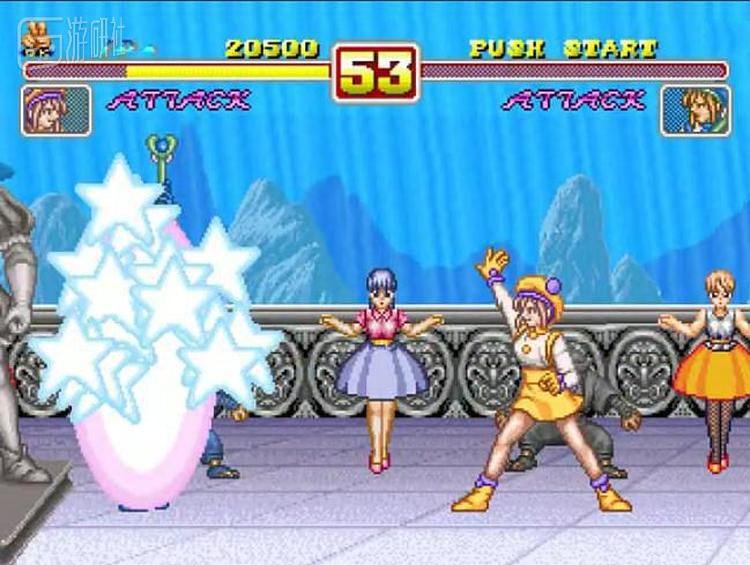 ▲PS版的《豪血寺一族2》