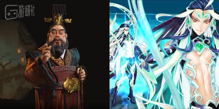 和《文明6》里的秦始皇画风差了十万八千里