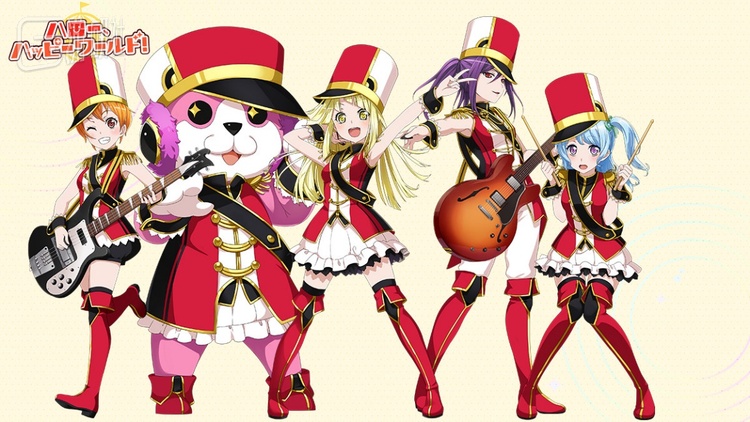动画《BanG Dream!》中的Hello，Happy World！乐队