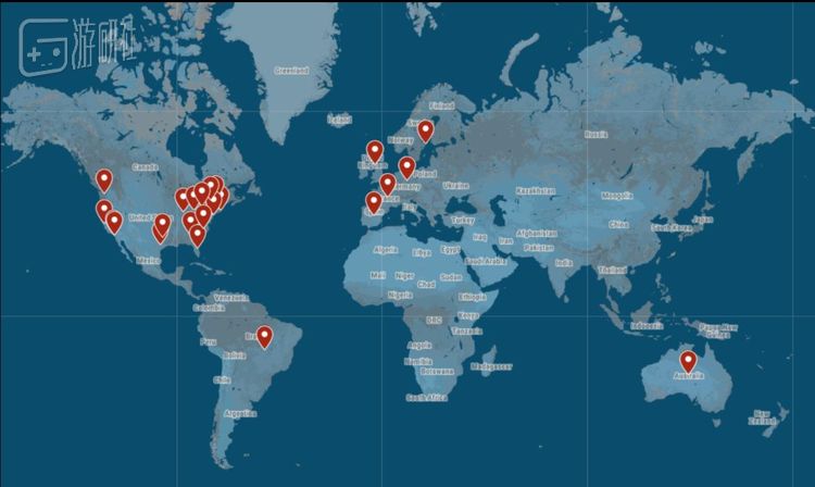 目前，GWU还是主要分布在美国各大城市中
