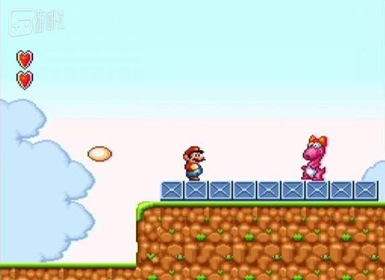 Birdo就是右手边的粉红小恐龙