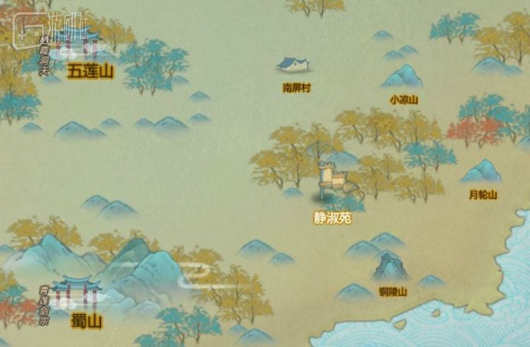 建成门派后才可以探索大地图