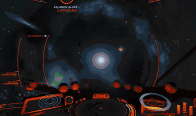 一位玩家在Youtube上直播远征开始的第一次跃迁