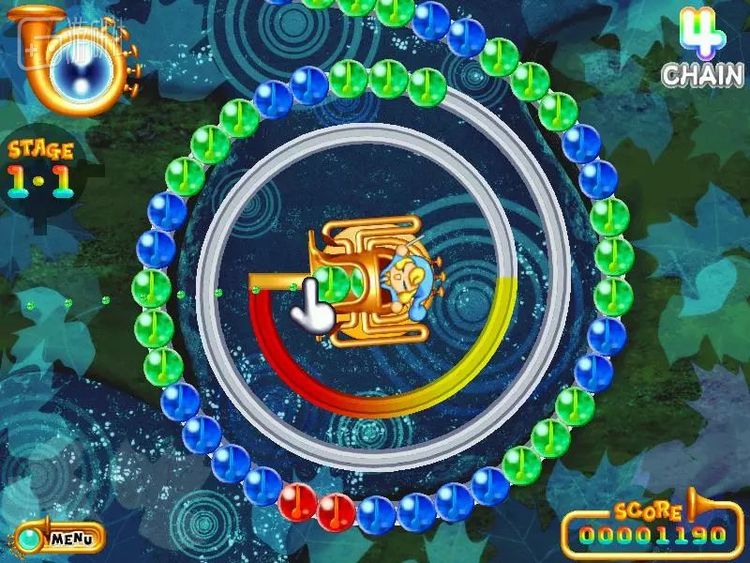 《旋转泡泡》PC重制版画面