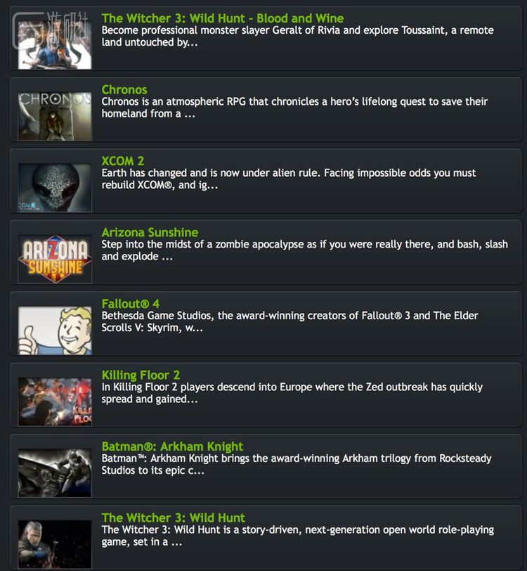 近年支持PhysX的游戏已经很少了