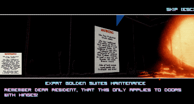 “亲爱的房客，请您不要踹门”——那不踹一下门怎么说得过去