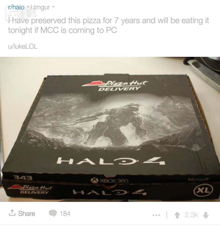 最后真吃了，不过那块披萨估计是旧盒新饼