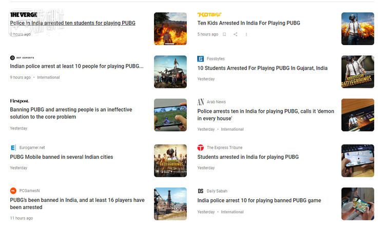 Google新闻列表显示，有几百家媒体报道了此事