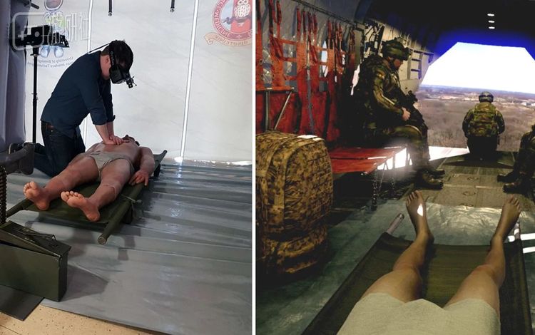 英国皇家空军开发的模拟急救VR游戏