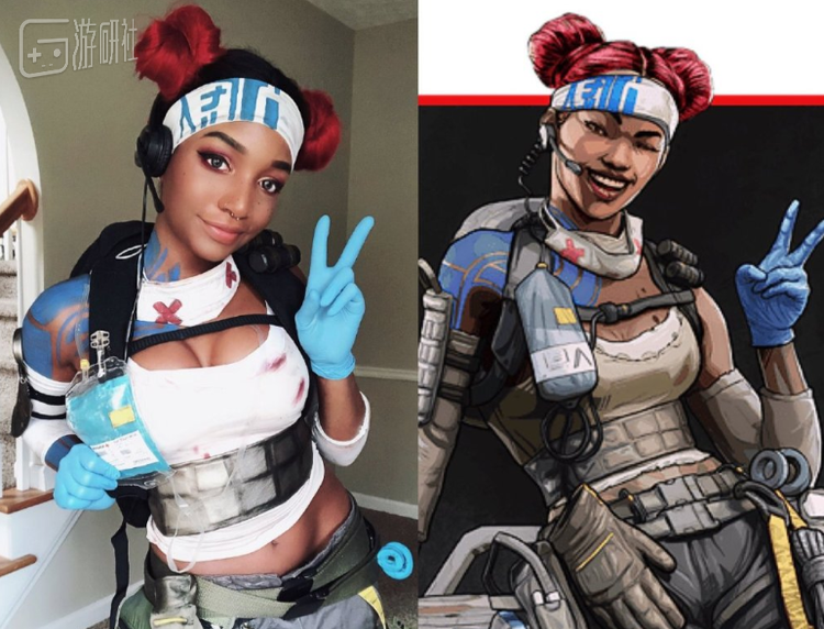 之前一位被攻击的生命线coser，还原度很高