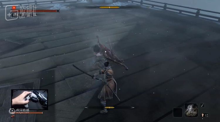 国内玩家，独臂玩家鸦karas通过直播展现了自己一周目无伤通关《只狼》的实力，在这背后，他付出的远比普通人要多的多