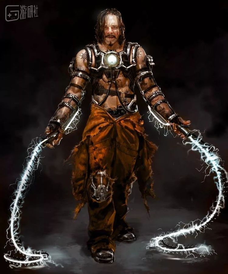 Ryan Meinerding绘制的《钢铁侠2》中反派鞭索