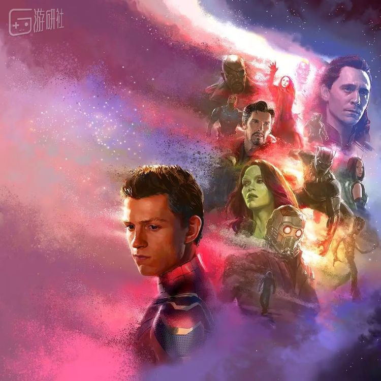 Ryan Meinerding绘制的《复仇者联盟：无限战争》艺术集封面图