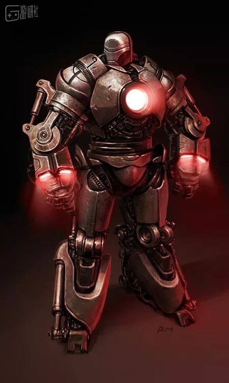  Ryan Meinerding绘制的《钢铁侠》中铁霸王