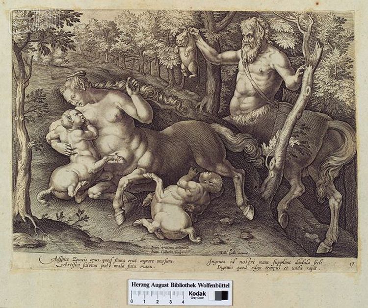 《半人马家族》，作者：Jan van der straet