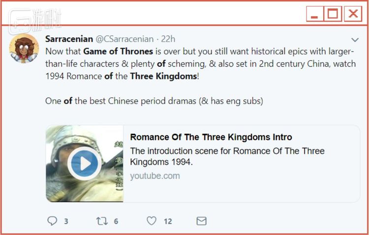 △ 权游看完了，还不过瘾，你就得看这个三国演义