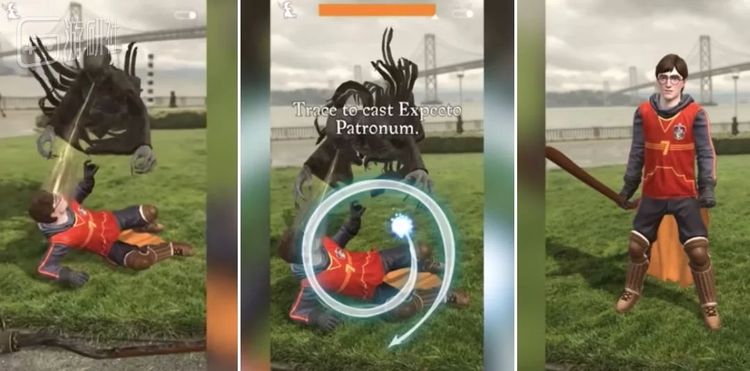 《哈利波特：巫师联盟》的游戏画面