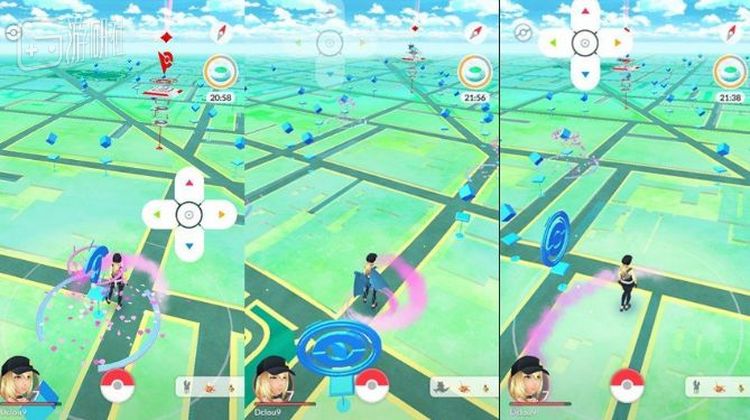 玩家可以用外挂软件在地图上“行走”