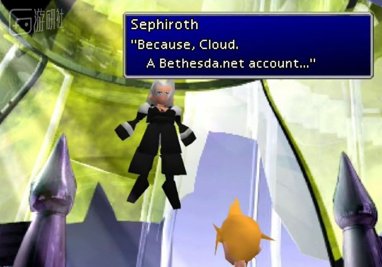 “萨菲罗斯，你以为我是谁？！” “克劳德，你是……注册个B社账号，再告诉你。”